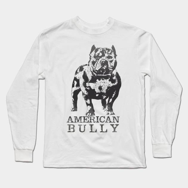 American Bully Long Sleeve T-Shirt by Nartissima